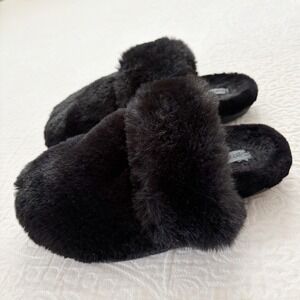 Aetrex Misty Arch Support Slipper, Black Sz 8.5